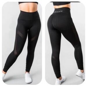 Alphalete Women's Aero High Rise Leggings in Black
